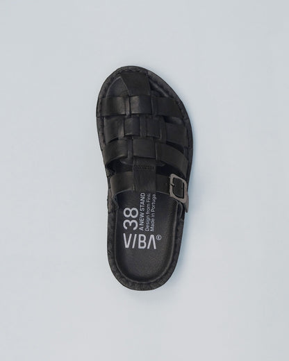AMALFI Leather Preto Black