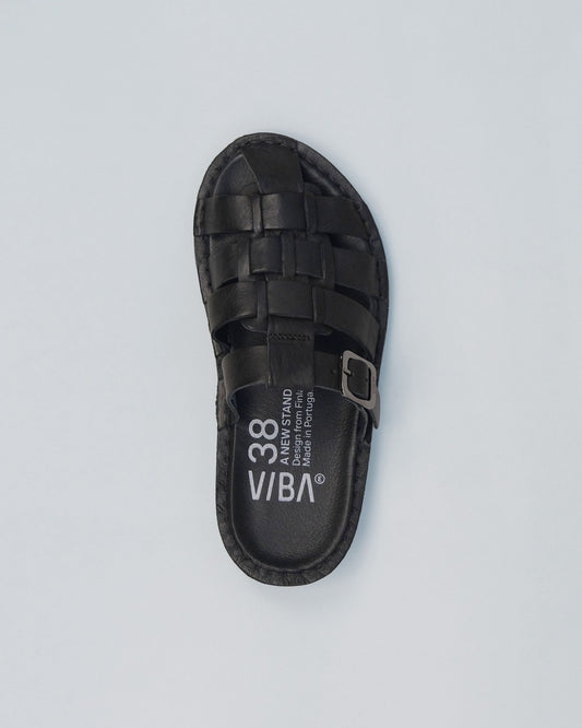 AMALFI Leather Preto Black